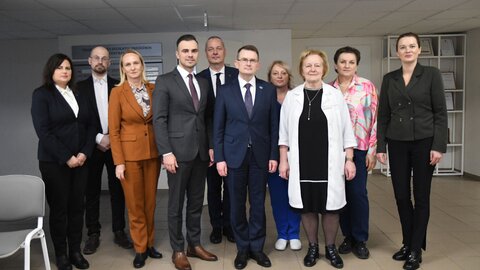 Trakų gydymo įstaigose lankėsi sveikatos apsaugos ministras