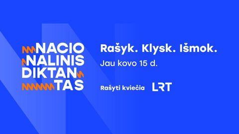 Nacionalinis diktantas 2024 mokyklose