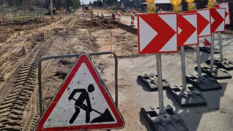 Pradėti susisiekimo infrastruktūros gerinimo darbai