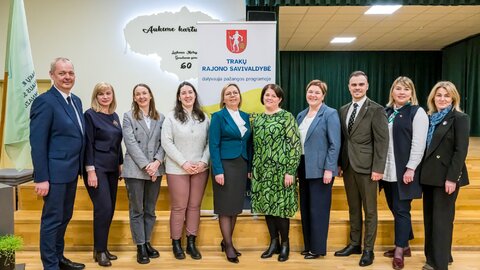 „Tūkstantmečio mokyklų“ programa Trakų rajone – pažengusi į priekį ir toliau didina pagreitį