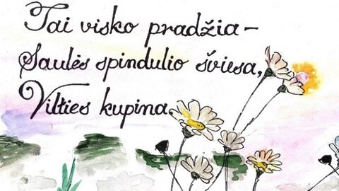 Respublikinis haiku poezijos konkursas „Tėvynei Lietuvai ir kalbai“ atvėrė kūrybos grožį