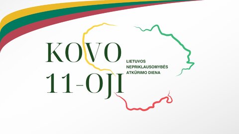 Lietuvos nepriklausomybės atkūrimo diena Lentvaryje