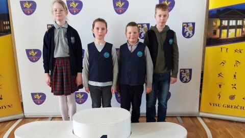 Jaunieji Trakų šaškininkai – tarp stipriausių šalyje