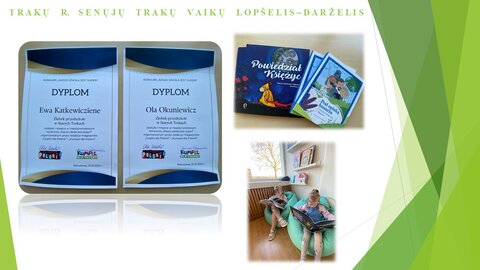 Senųjų Trakų vaikų lopšeliui-darželiui – konkurso „Mūsų įstaiga yra super!“ dovanos