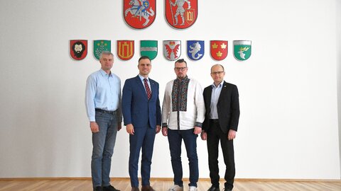 Su Ukrainos Aukščiausiosios Rados nariais kalbėtasi apie projektinio bendradarbiavimo galimybes