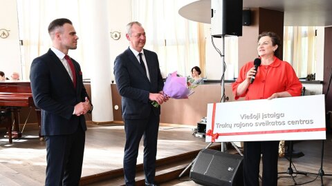 Pradėjo veikti Trakų rajono sveikatos centras