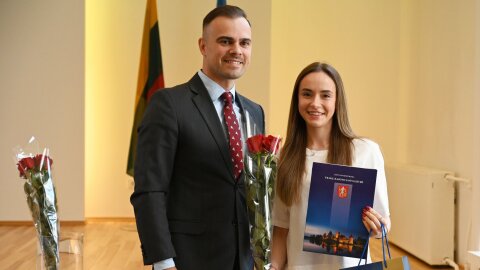 Meras padėkojo sportininkams