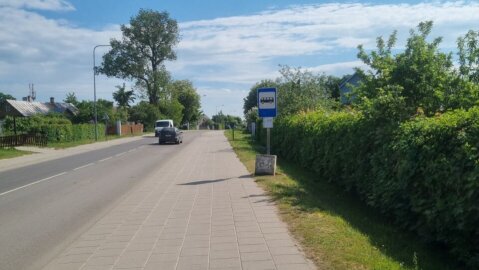 Dėl kelio kapitalinio remonto darbų Lentvaryje laikinai perkeliama Račkūnų autobusų stotelė