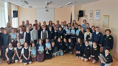 Trakų pradinėje mokykloje – lietuvių kalbos šventė