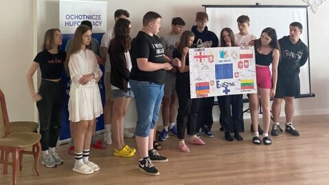Medeiniečiai  – tarptautiniame projekte Lenkijoje