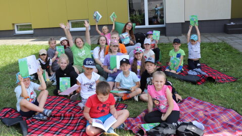 Vasara Lentvario bibliotekoje – atradimų ir pojūčių laikas 