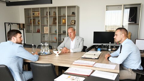 Savivaldybėje lankėsi švietimo, mokslo ir sporto viceministras