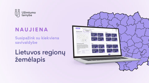 Grįžtantiems į Lietuvą tautiečiams sukurtas specialus regionų žemėlapis
