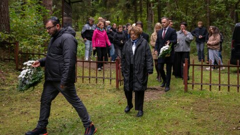Pagerbtos Trakų krašto žydų genocido aukos