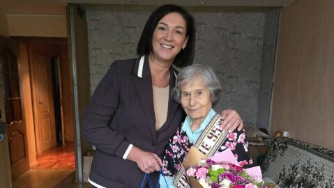 Su gražiu jubiliejumi, gerbiama Marija Tarasova!