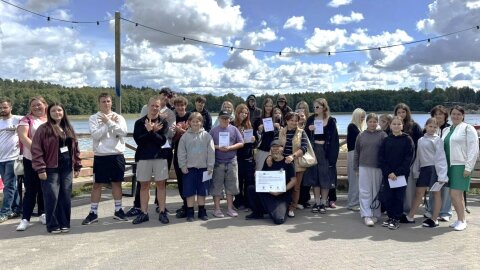 Trakų rajono jaunimą į Gižycką pakvietė žalioji mokykla 