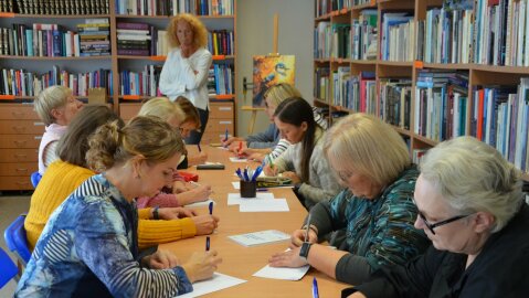 Trakų rajono bibliotekos minėjo Tarptautinę pagyvenusių žmonių dieną