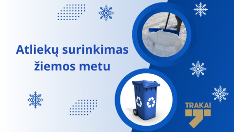Atliekų surinkimas žiemą