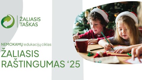Nemokamos nuotolinės edukacijos „Žaliasis raštingumas“