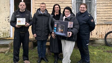 Rajone tęsiama gaisrų prevencijos programa