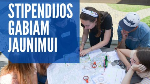 Iki š. m. vasario 15 d. priimamos paraiškos dėl skatinamųjų stipendijų gabiems jaunuoliams