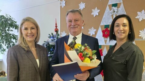 Padėka Trakų gimnazijos direktoriui Marian Kuzborski 