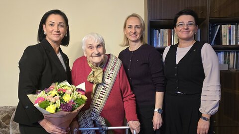 Su 95-uoju jubiliejumi, gerbiama Marija Draugeliene!