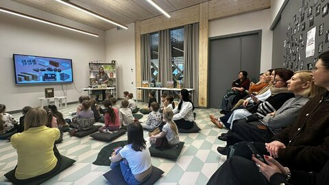 Darbo stebėjimo vizitas Ogrės bibliotekoje (Latvija)