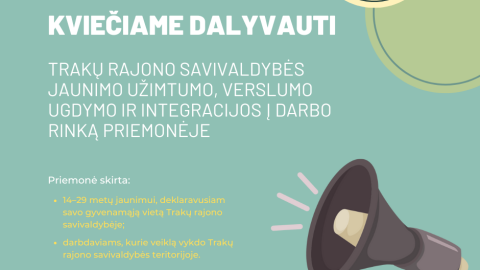 Jaunimo užimtumo, verslumo ugdymo ir integracijos į darbo rinką programa