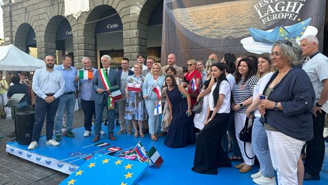 Trakų atstovas dalyvavo Europos ežerų festivalyje Italijoje