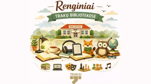 Kviečiame į renginius Trakų rajono bibliotekose