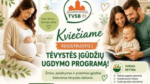 Kviečiame į „Tėvystės gido“ veiklas