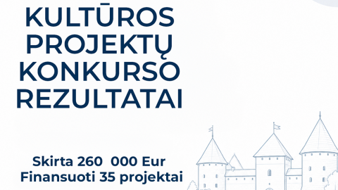 Stabdomas kultūros projektų finansavimo konkursas