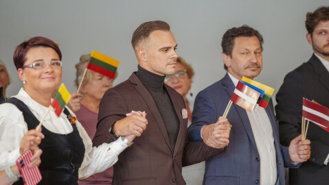 Baltijos kelio diena Trakų rajone priminė laisvės ir vienybės svarbą