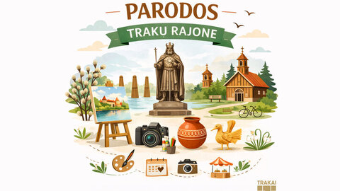 Kviečiame aplankyti parodas Trakų rajone