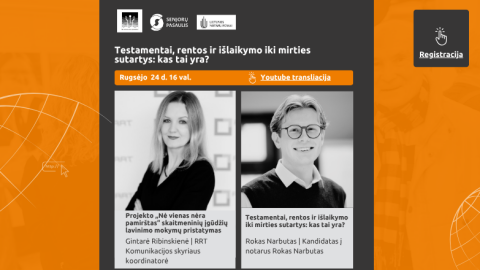 Nemokama nuotolinė paskaita apie paveldėjimą
