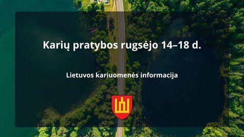 Lietuvos kariuomenės karinės pratybos