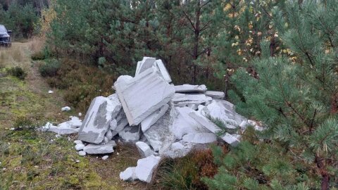 Atliekos – ne miškui ir ne pakelėms