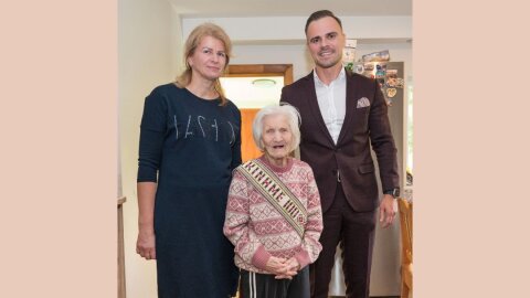 Gerb. Vera Dmitreva, su garbingu 100 metų jubiliejumi!
