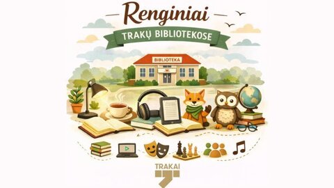 Kviečiame į renginius Trakų rajono bibliotekose